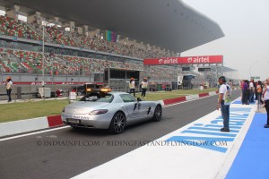 A quick peek into the pit lane, pre-race at the Buddh International Circuit. Photo: Chitra Subramanyam / Riding Fast And Flying Low