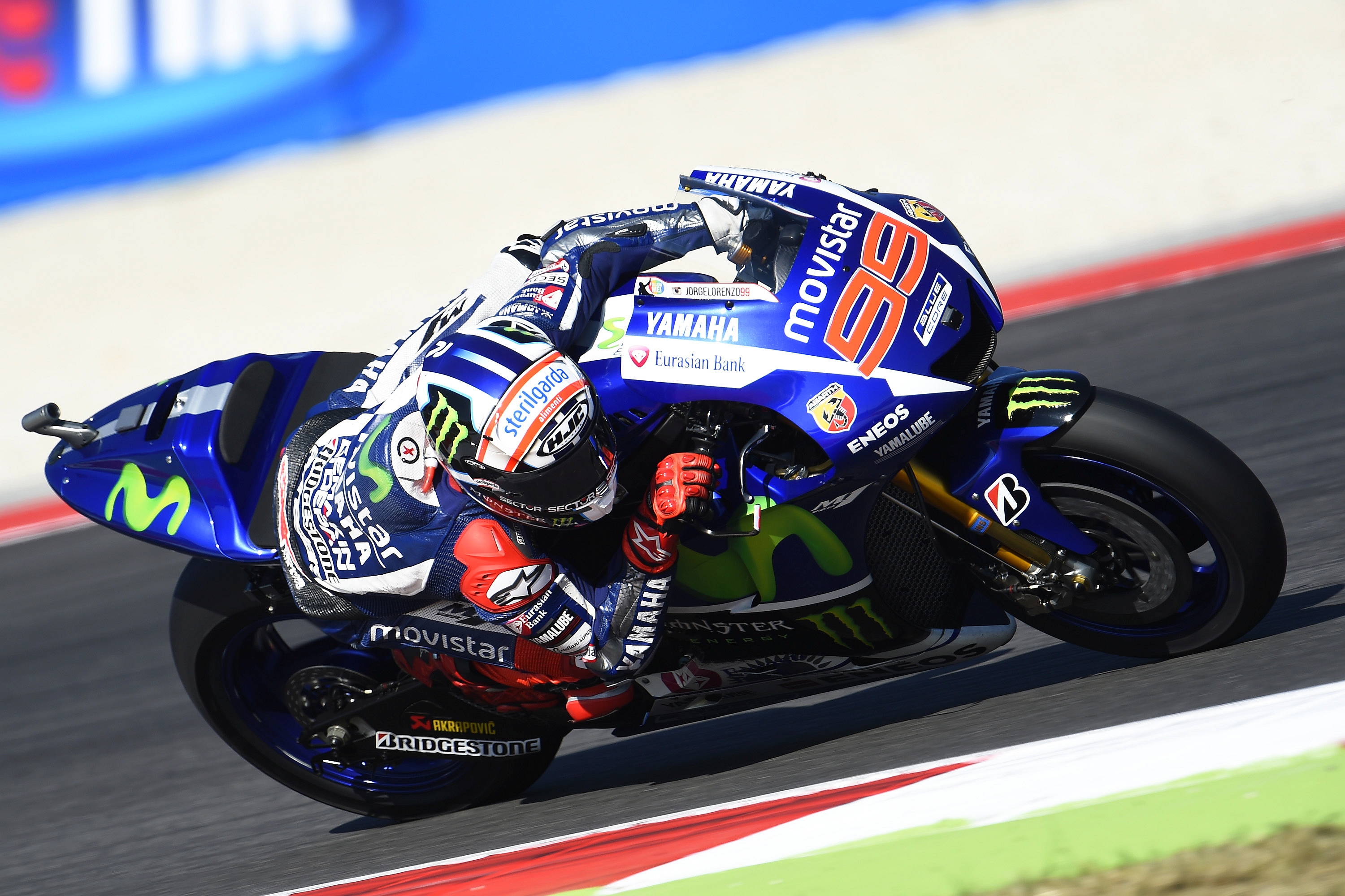 Jorge Lorenzo Movistar Yamaha MotoGP San Marino And Rimini