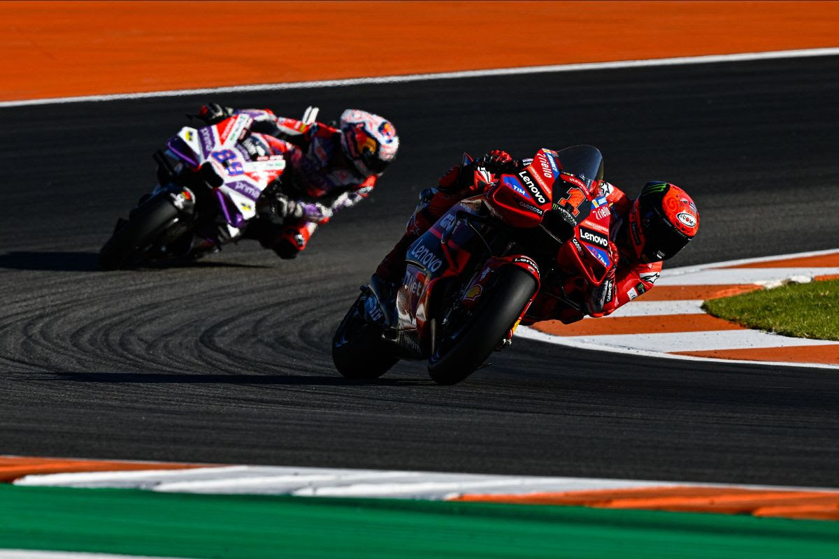 Bagnaia second Martin sixth as Viñales sets stunning new lap record