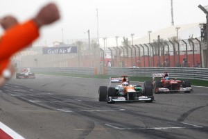 Force India's Paul finishes Bahrain GP in 6th place.