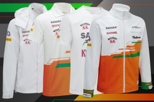 SFI merchandise photo by  Sahara Force India team