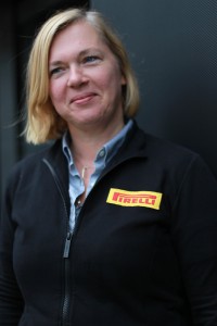 Alexandra, Head of F1 Communications of Pirelli. A Pirelli photo