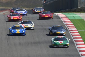 Ferrari Challenge race photo by Ferrari
