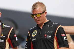 File photo of Kimi Raikkonen by Lotus F1 team.
