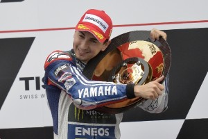 Jorge Lorenzo after winning the Australian GP on Sunday. An Yamaha photo