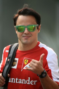File photo of Felipe Massa at the Indian GP this year. A BIC photo