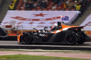 Mick Doohan at ROC. A file photo from Race of Champions.