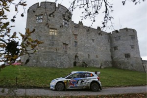 Ogier wins 9th round of the season this year as Volkswagen finishes 1-2 at Rally GB. A Volkswagen photo