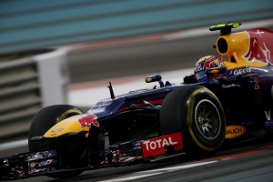 Webber takes pole in his last race at Abu Dhabi. A Pirelli photo