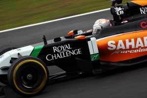 Daniel Juncadella makes his debut in a Force India car at Jerez. A Sahara Force India photo