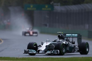 Hamilton takes Aussie pole onn Saturday. A Mercedes AMG Petronas F1 team photo