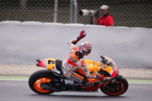 Marc Marquez wins 7th race to bring up the 100th win for Repsol Honda in MotoGP on Sunday. A Repsol Honda team image