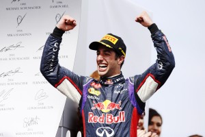 Daniel Ricciardo of Red Bull Racing wins Canadian GP on Sunday for his maiden F1 victory. An FIA image