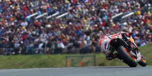 Marquez takes pole on Saturday at the Motorrad German GP. A Repsol Honda.image