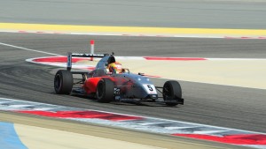 Raj Bharath takes pole at Bahrain. An Adrenna image