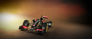 Lotus reveals E23. Image courtesy Lotus F1 team