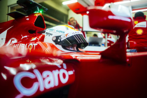 Vettel debut for Ferrari at Jerez on 2feb2015 Ferrari pic