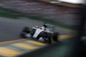 Hamilton took pole in the season opener at Melbourne on Saturday. A Mercedes AMG Petronas image