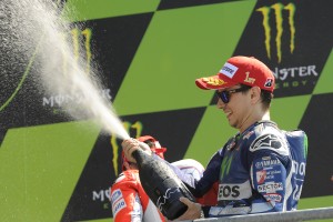 Jorge-Lorenzo---Movistar-Yamaha-MotoGP---French-MotoGP-race-winner-on-the-podium