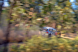 Latvala-Anttila leads after Day 2 in Rally Portugal. A Volkswagen Motorsport image