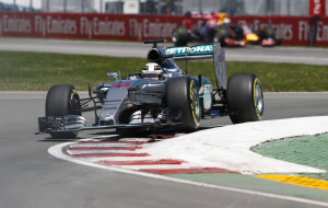 Hamilton takes P1. A Mercedes AMG Petronas image