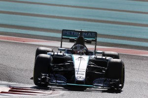 Hamilton tops FP1 at Abu Dhabi on Friday  An FIA image