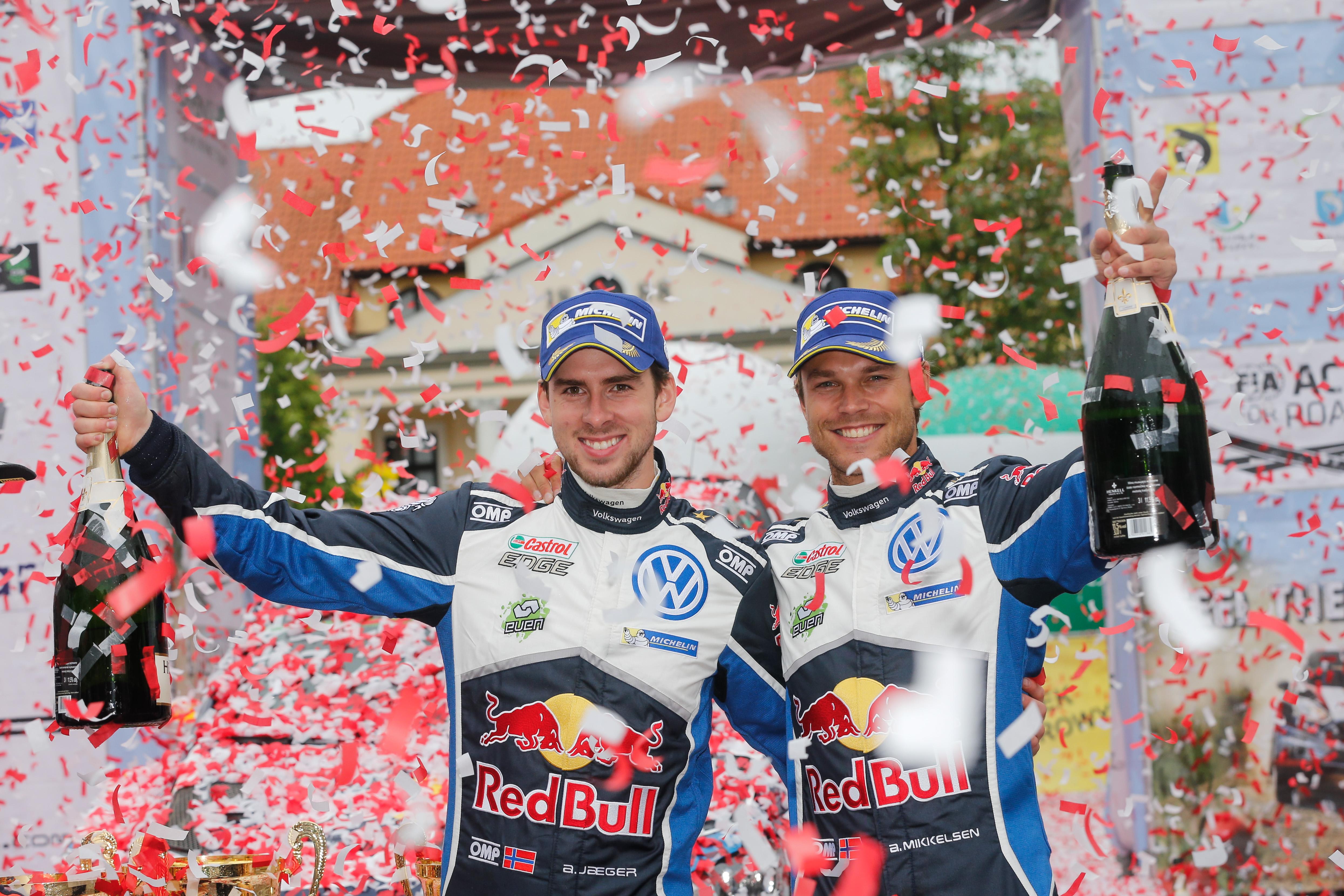 Photo of Mikkelsen, Jaeger snatch last-gasp win: WRC Rally Poland