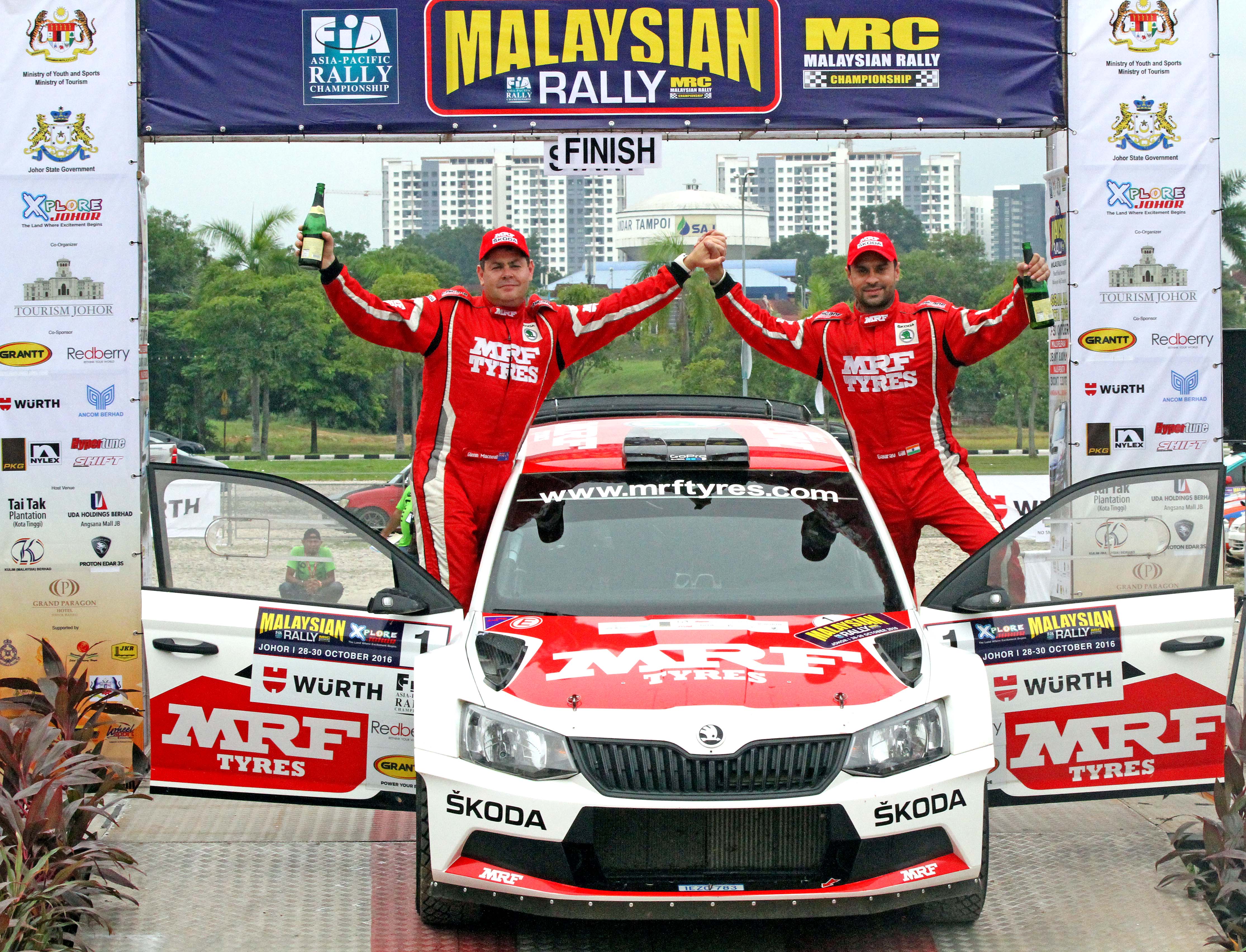 Photo of Gill is APRC champ again