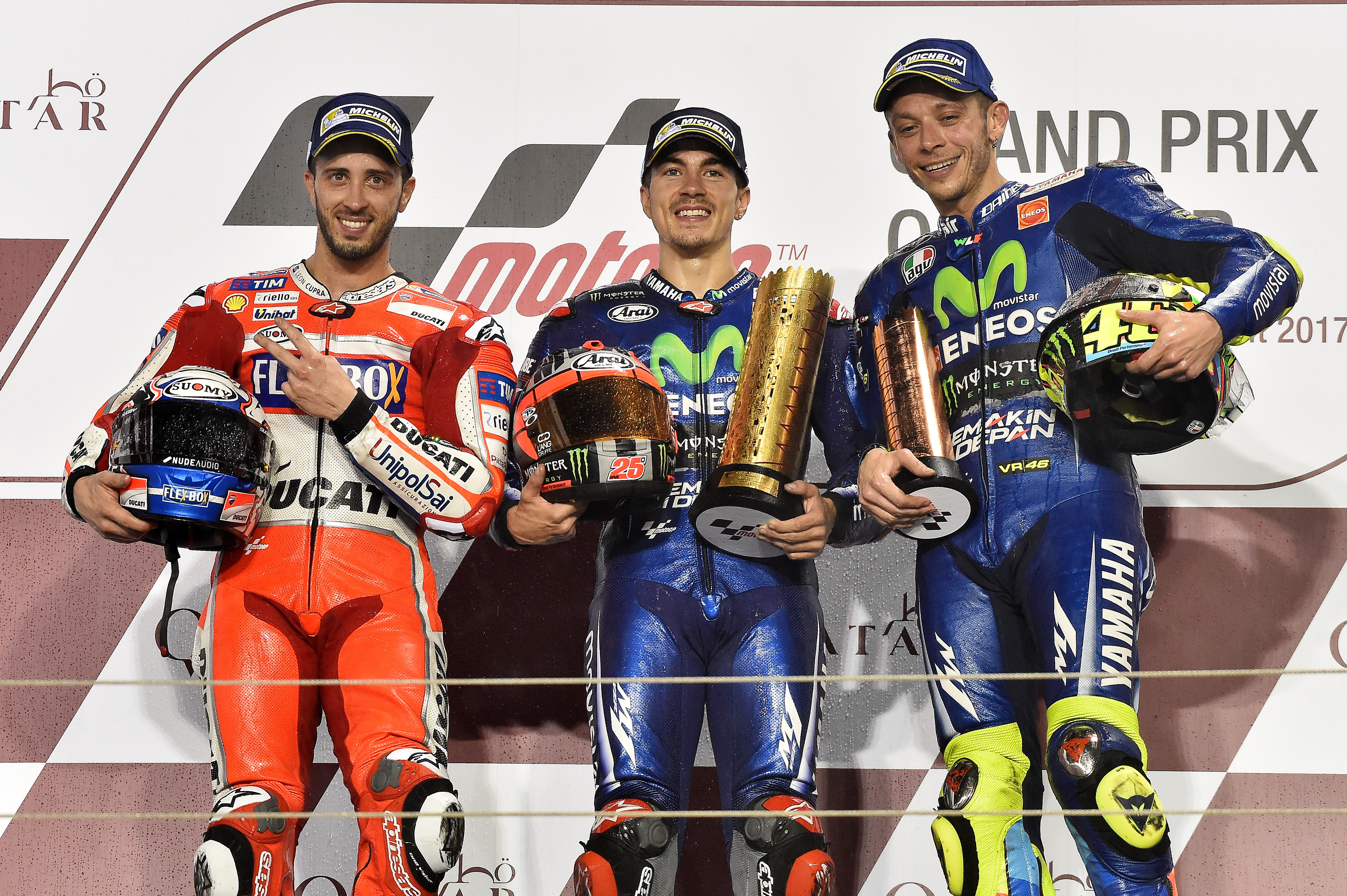 Photo of Vinales pulls off a win for an incredible Yamaha debut; Rossi 3rd