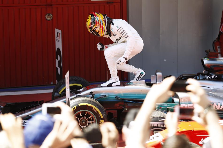 Photo of Hami pips Vettel in a thrilling battle: Spanish GP