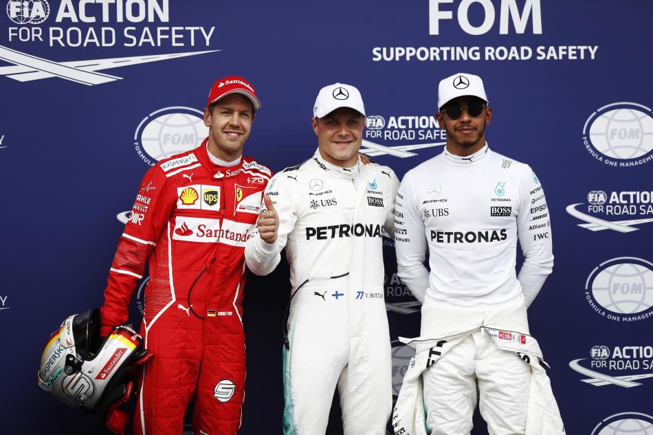 Photo of Bottas beats Vettel for pole; Hamilton to start 8th