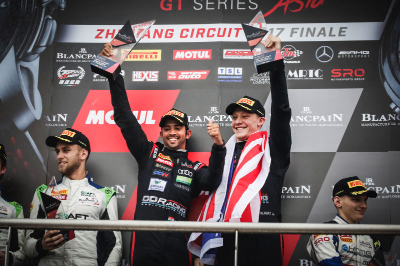 Photo of Aditya Patel finishes the season with a bang, helps team with a double win: Blancpain GT Asia Series