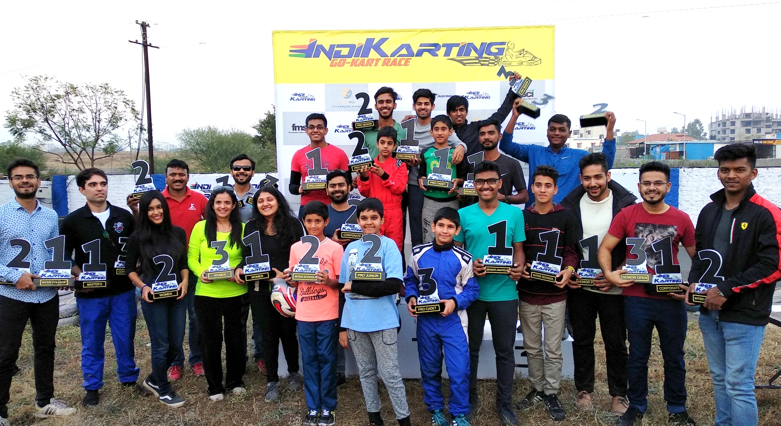 Photo of Karter Akshay passes away in a road accident; Aaroh excels in Pro-Sr class: Pune IndiKarting