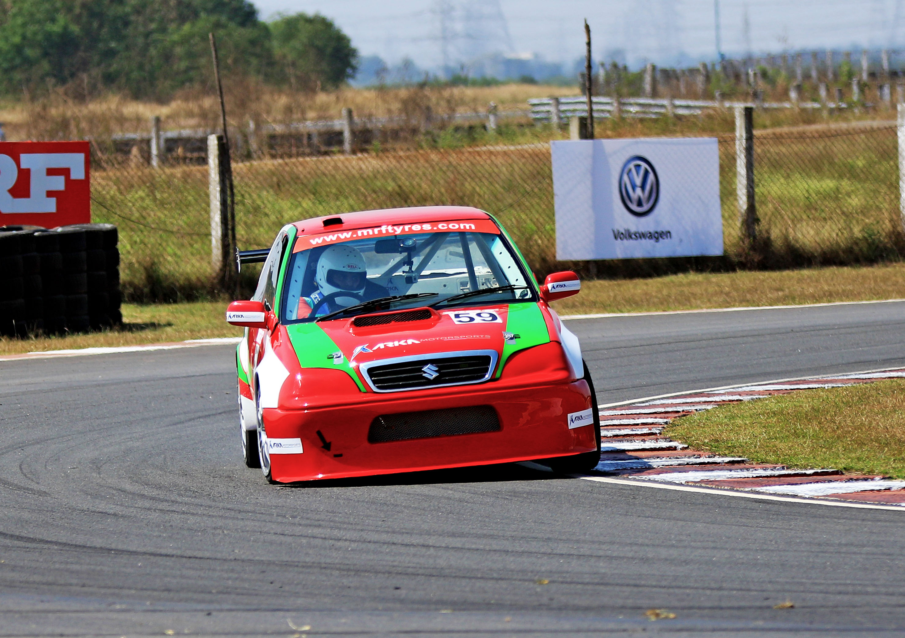 Photo of Fluent win for Ashish Ramaswamy in saloon car race; Felipe Drugovich seals MRF Challenge title