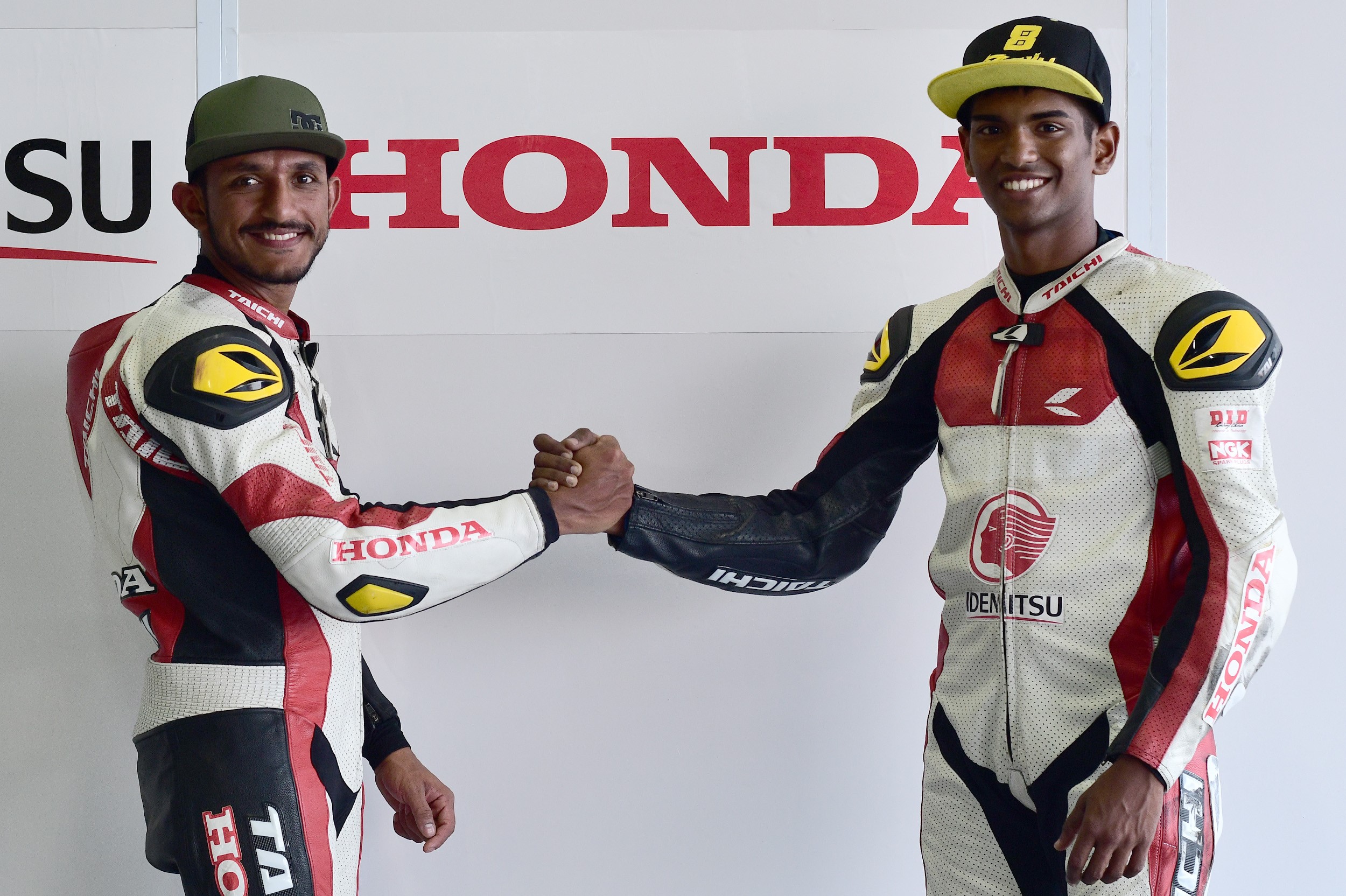 Photo of Honda-backed Rajiv Sethu and Anish Shetty for Asia Road Racing Championship