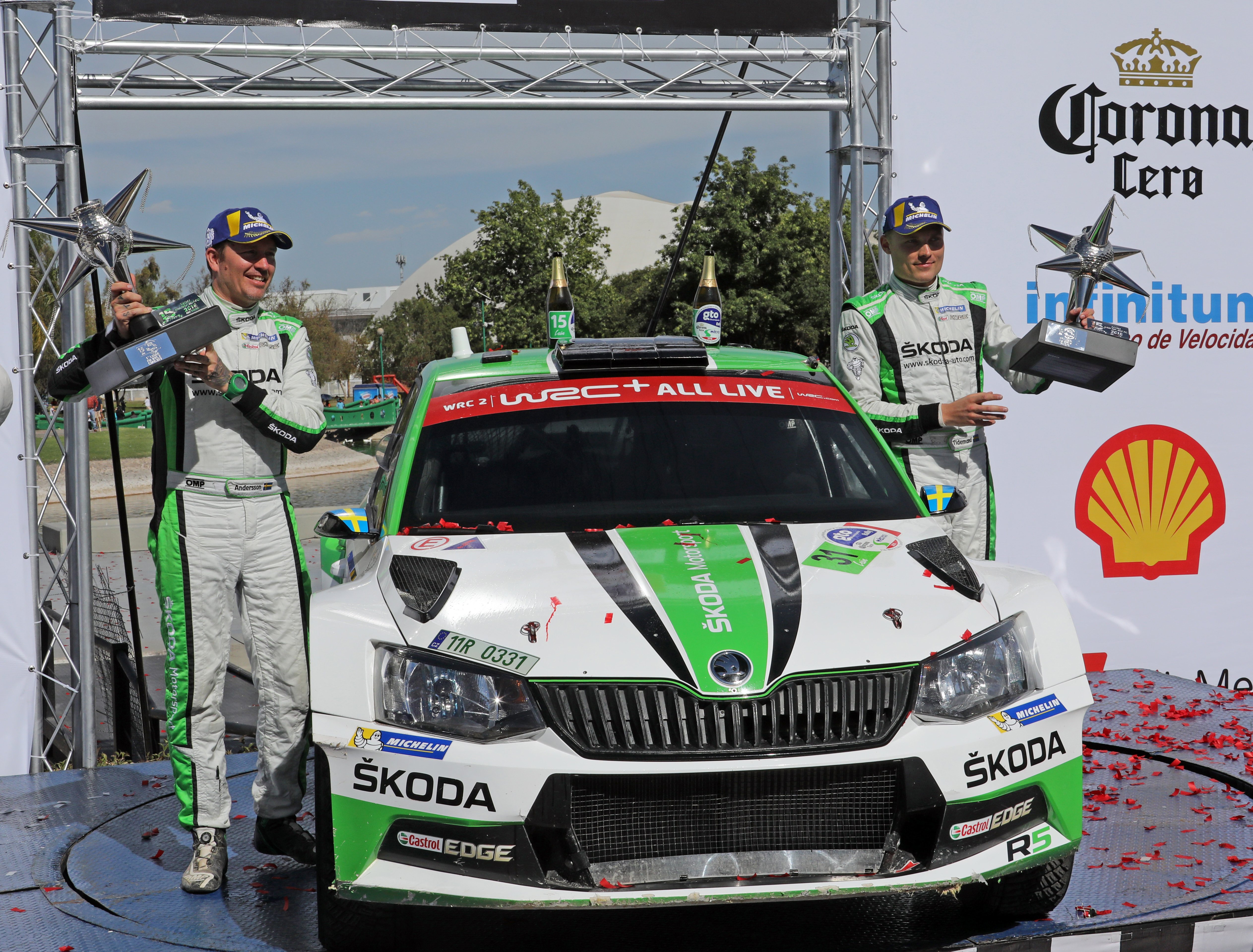 Photo of Rally Mexico: ŠKODA’s Tidemand wins WRC2 and takes series lead; first points for Rovanperä