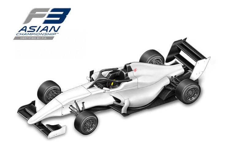 Photo of Armaan Ebrahim’s MSPORT team for F3 Asian Championship certified by FIA