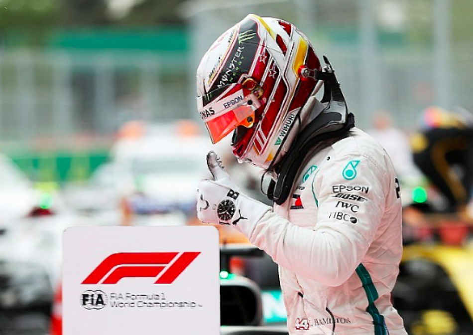 Photo of Lewis Hamilton wins incident-packed Azerbaijan GP; Force India’s Sergio Perez third