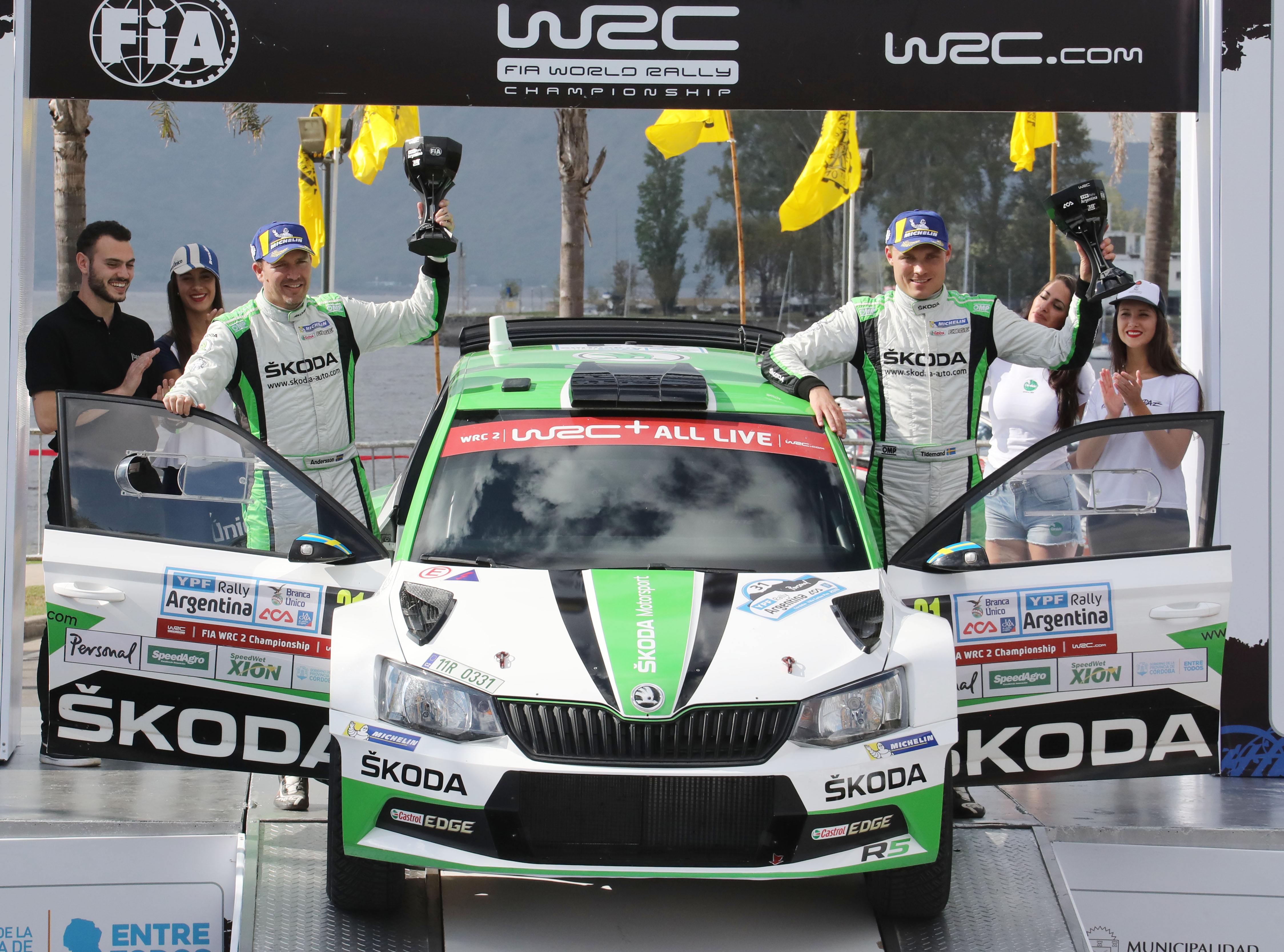 Photo of Tidemand keeps nerve to win Rally Argentina; leads WRC 2 Championship