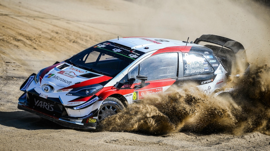 Photo of Ott Tanak sets early pace in Super Special Stage; Suninen, Ogier tied second