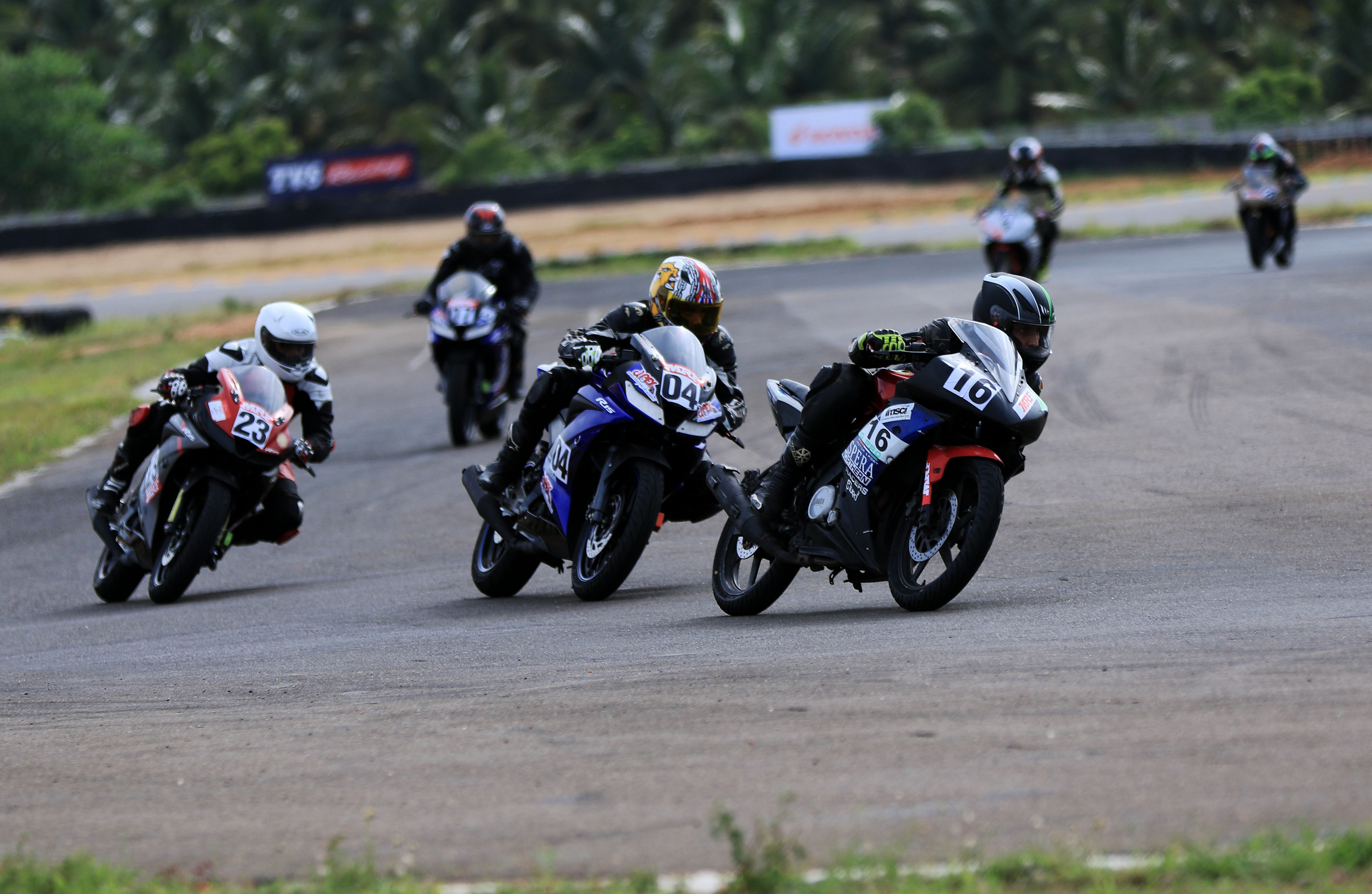 Photo of Jagan Kumar of TVS Racing tops the time sheets in Practice session: Bike Nationals