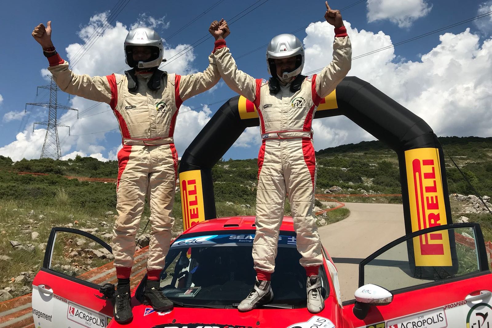 Photo of Amittrajit Ghosh and Ashwin Naik chalk up ERC3 debut win in EKO Rally Acropolis