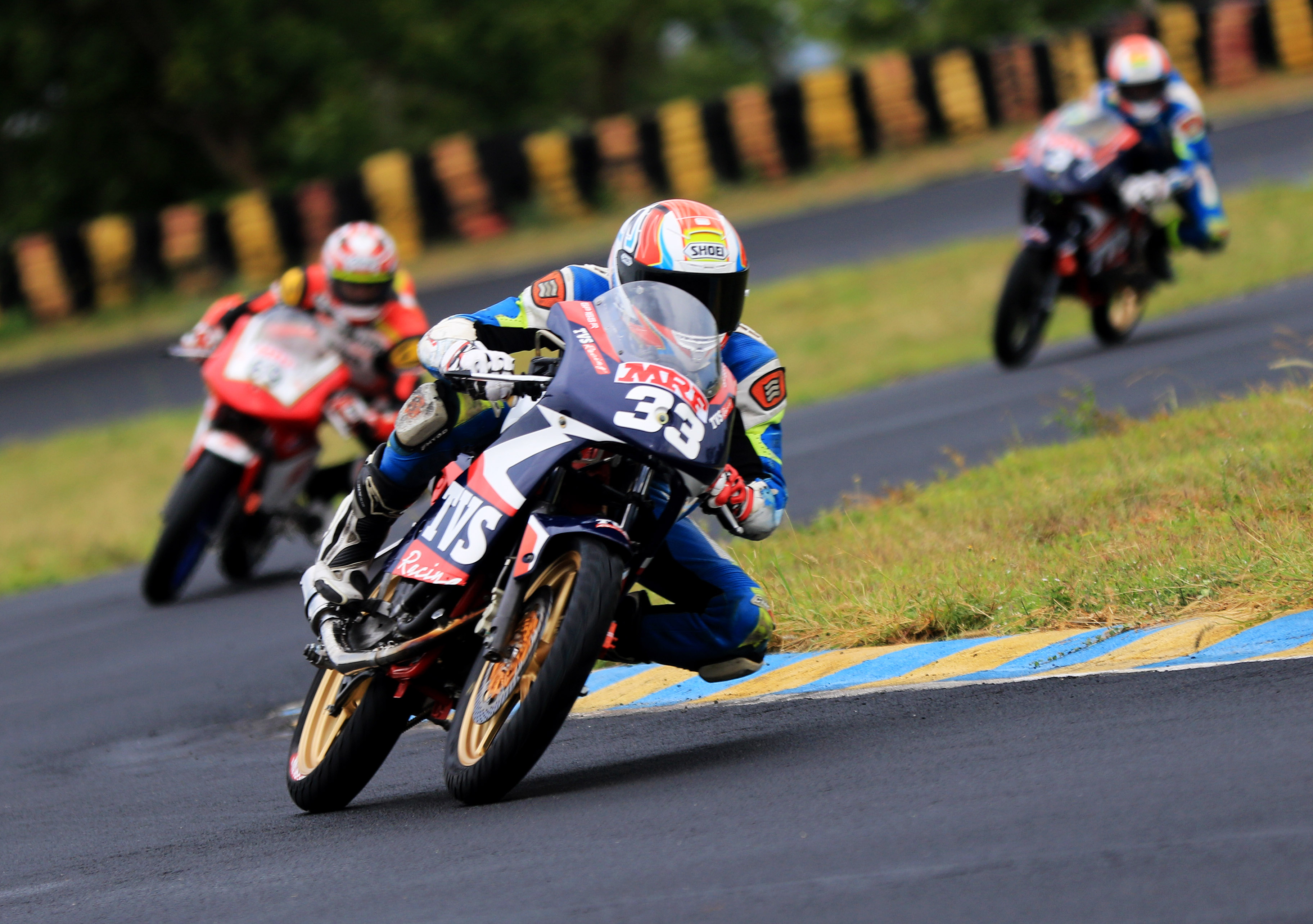 Photo of KY Ahamed fashions TVS 1-2 finish in Super Sport Indian 165cc class: Bike Nationals