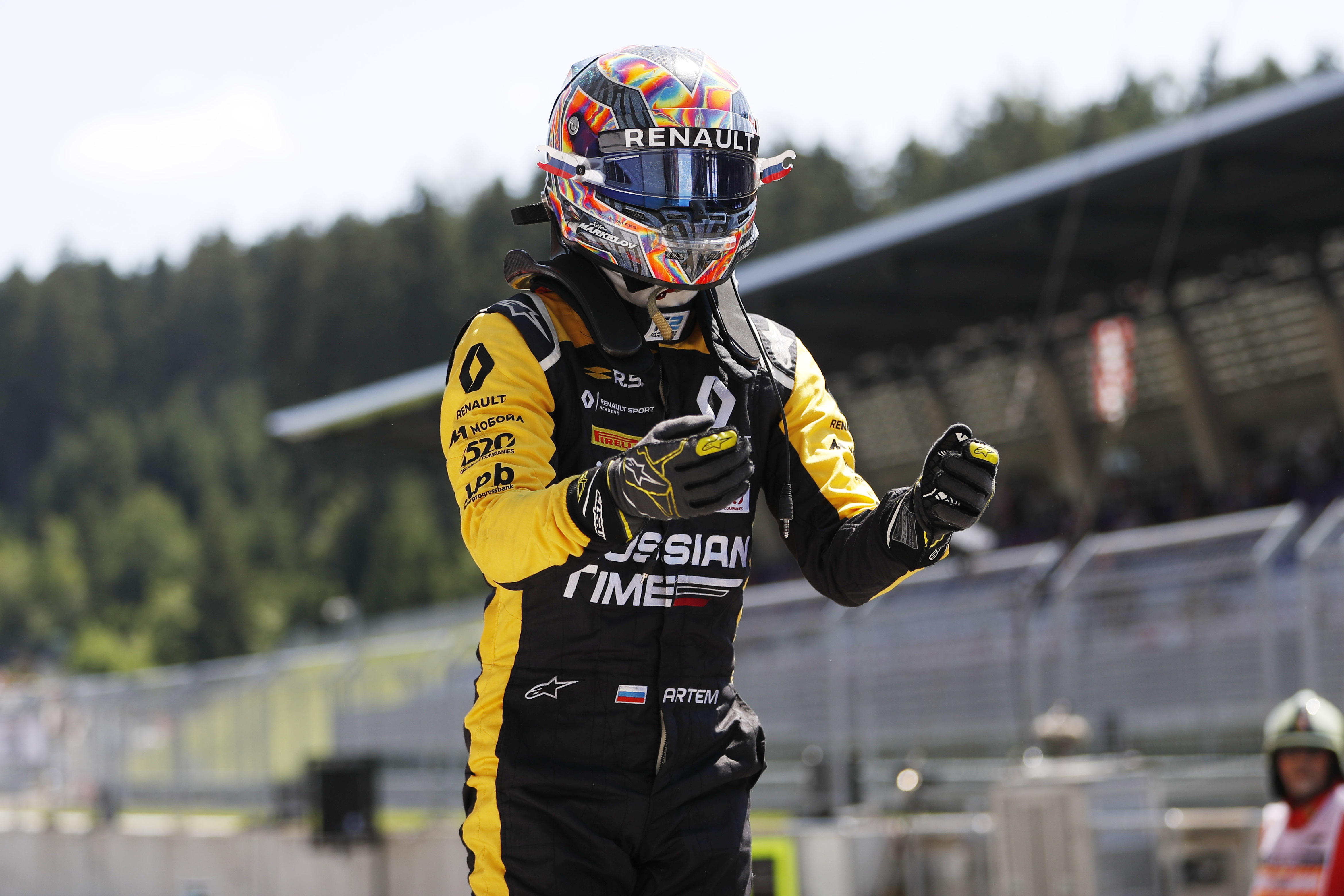 Photo of Markelov dominates in Spielberg Sprint Race; secures third win of 2018; Arjun Maini 10th: F2