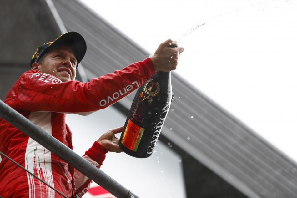 Photo of Sebastian Vettel beats Hamilton; Verstappen third: Belgian GP