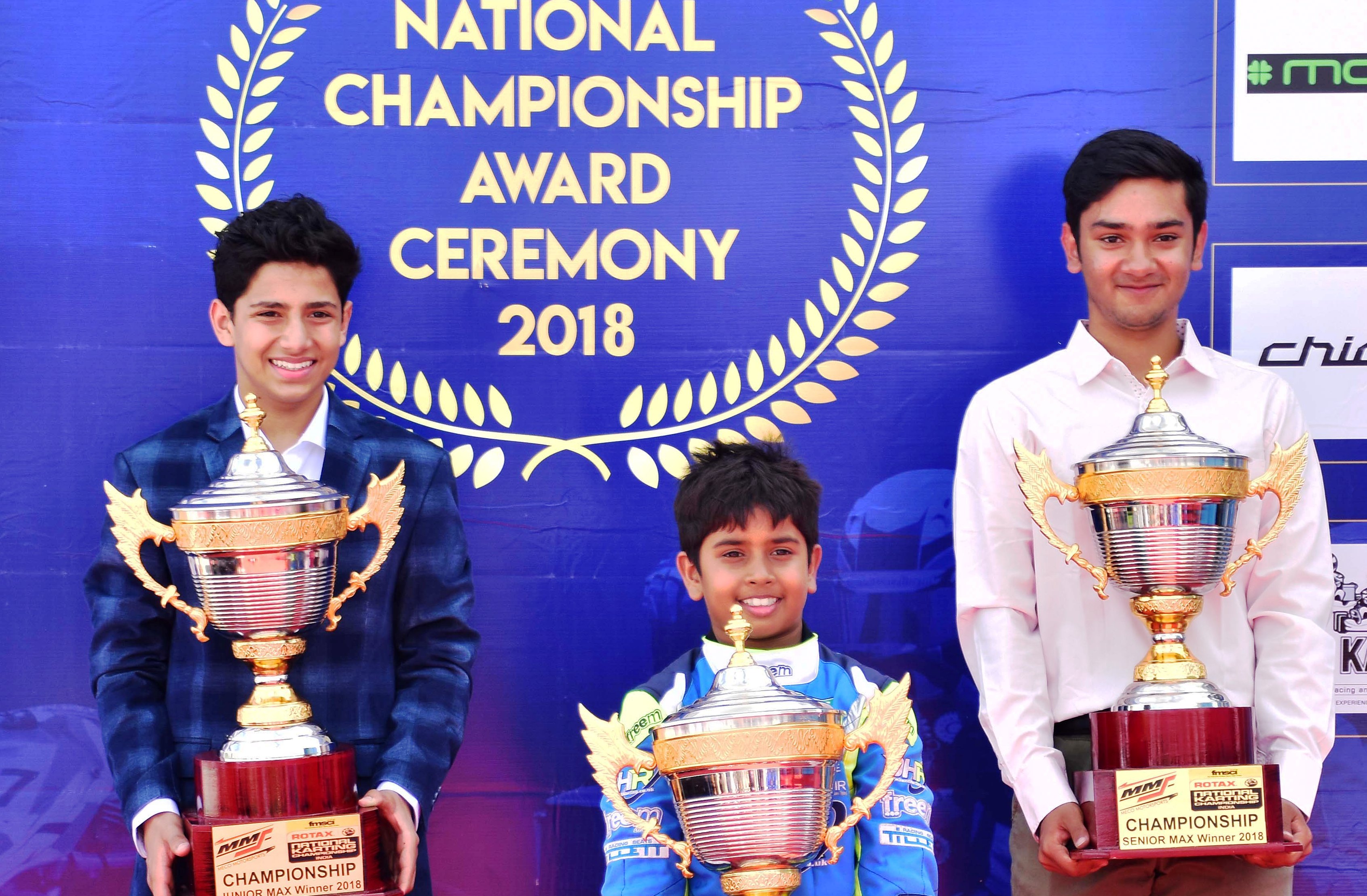 Photo of Ishaan, Shahan, Debarun emerge champions in Rotax Max Karting Nationals