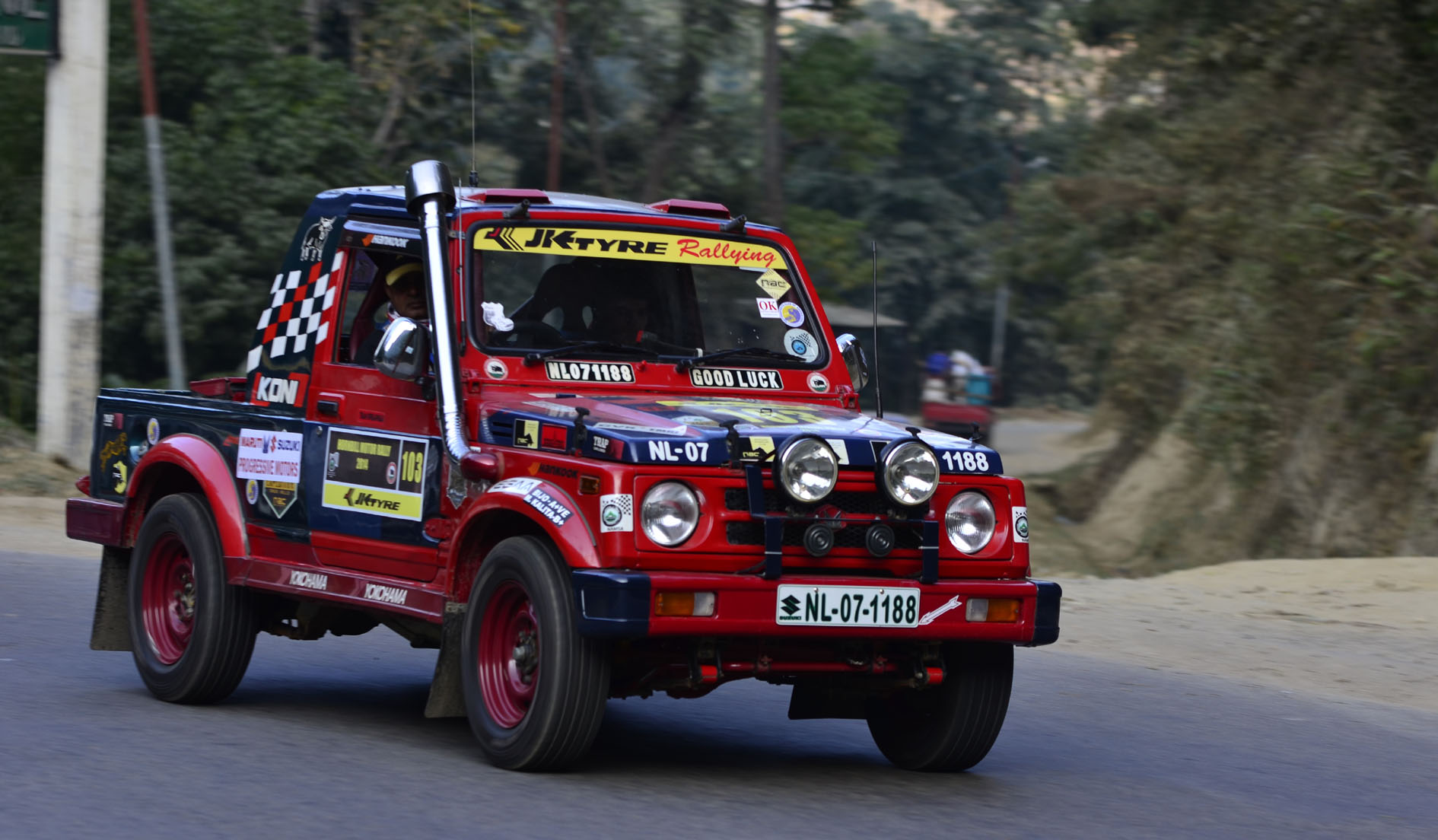 Photo of Off-road event added to JK Tyre Hornbill motor rally at Kohima