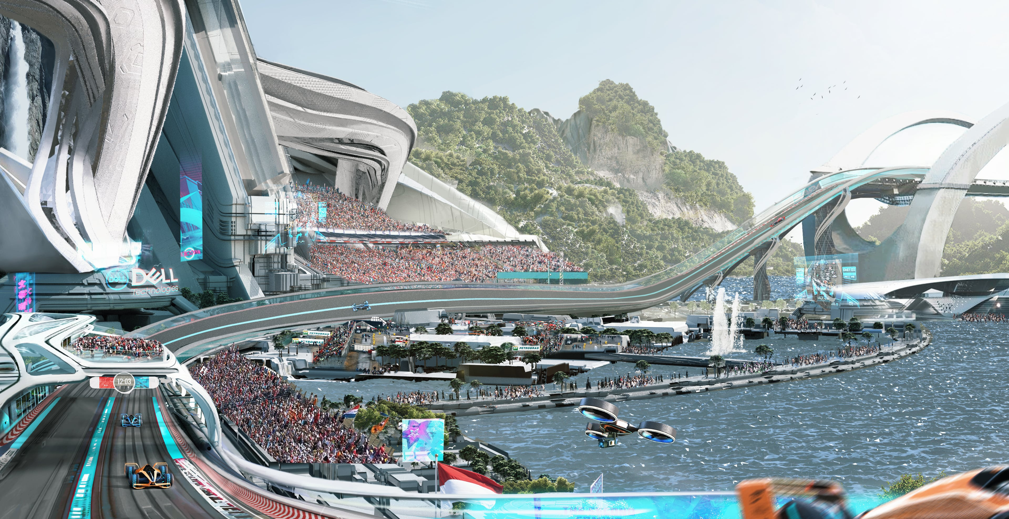 Photo of McLaren Applied Technologies unveils a vision for Grands Prix in 2050