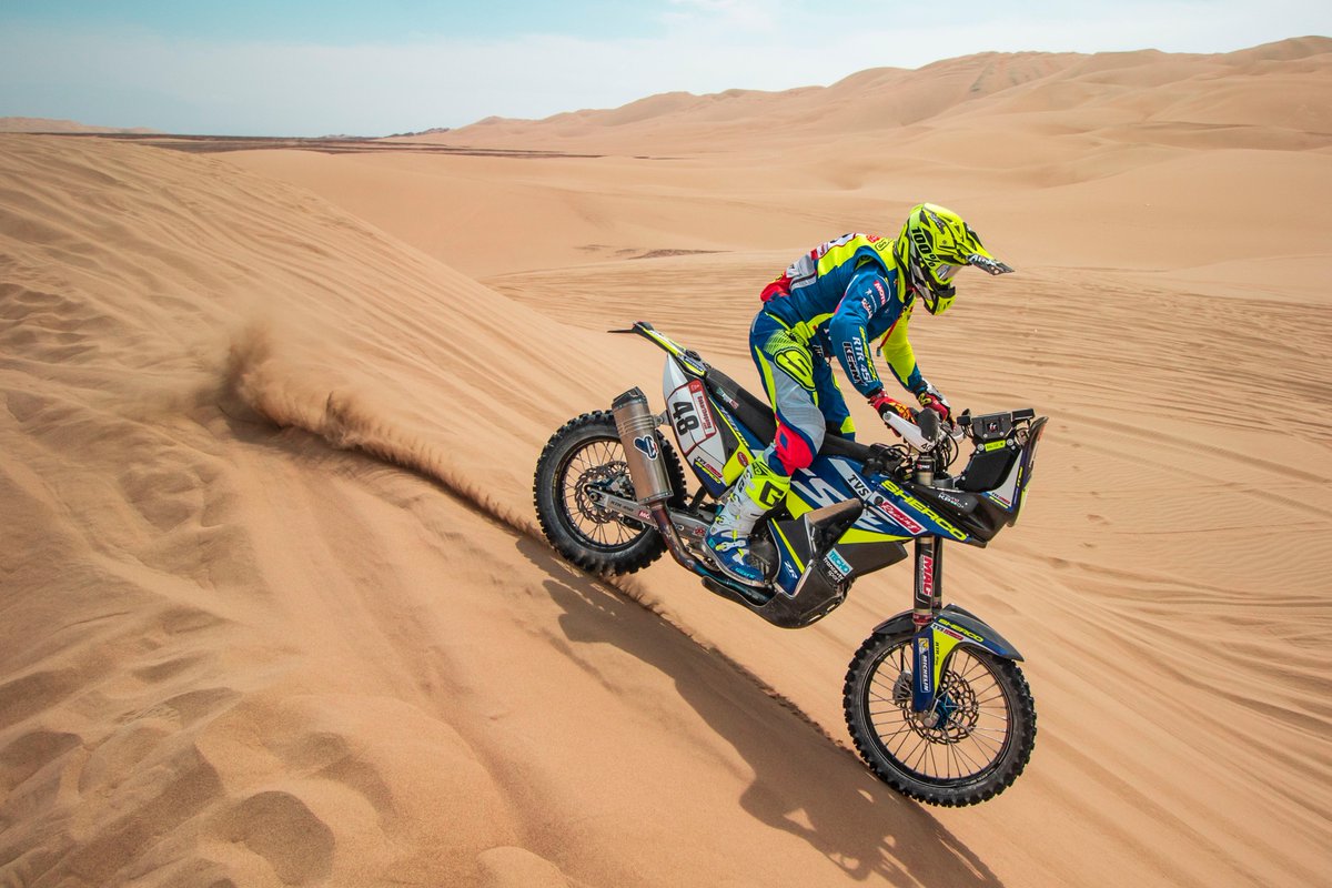 Photo of Both Indian riders CS Santosh and Aravind KP safely complete the challenging Stage 3: Dakar Rally 2019