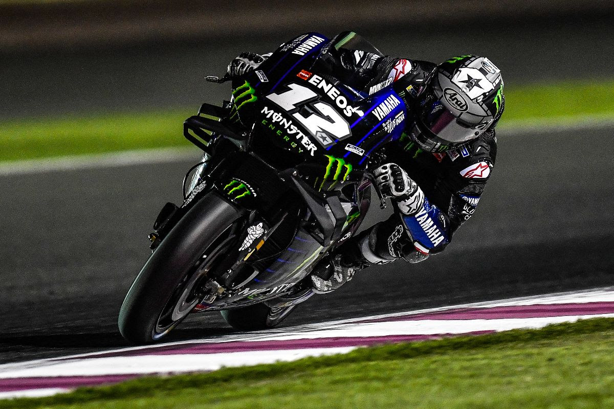 Photo of Viñales, Quartararo and Marquez on top with Rossi, Lorenzo, for close company: Qatar Test